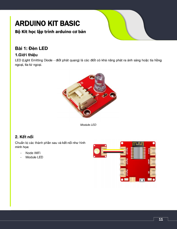 Tài liệu hướng dẫn lập trình Arduino