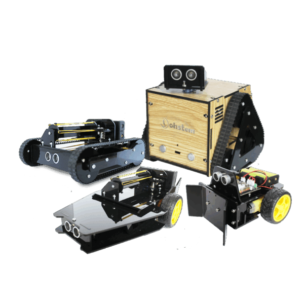 Xe robot 4 IN 1 giúp bé làm quen lập trình robot