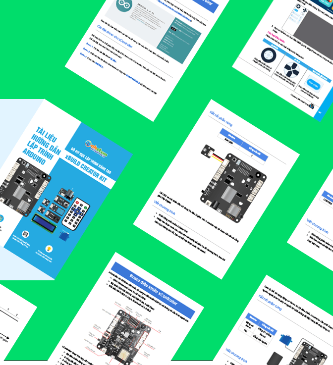 Đồ chơi STEM xBuild Creator Kit có tài liệu chi tiết