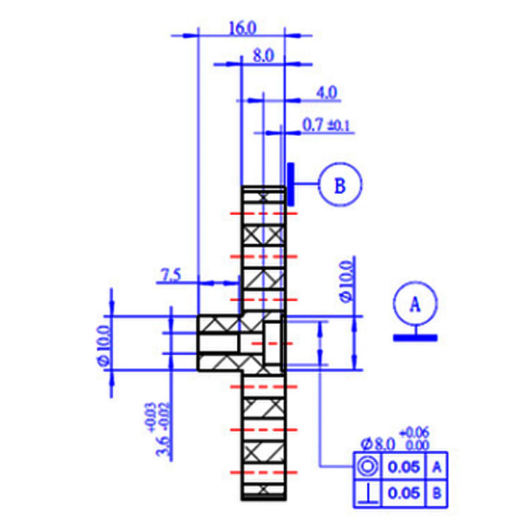 Bánh xe kèm lốp 65*25mm
