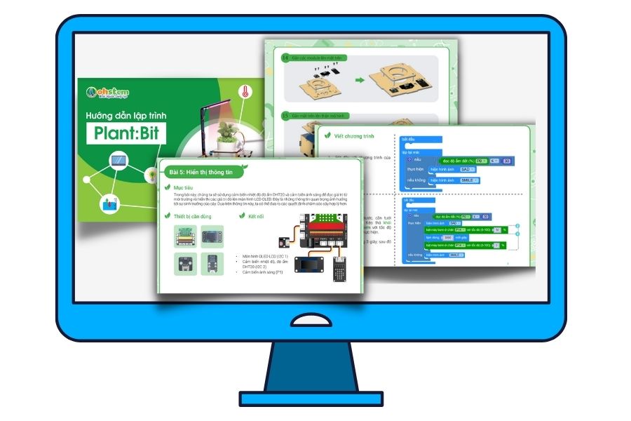 Bộ đồ chơi STEM tưới cây thông minh Plant:Bit