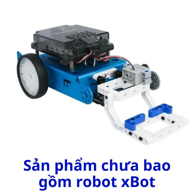 xBot Inventor Kit - Sáng tạo thành xe xúc với robot xBot
