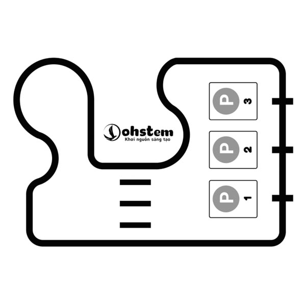 Bản đồ dò line xBot - kích cỡ A0