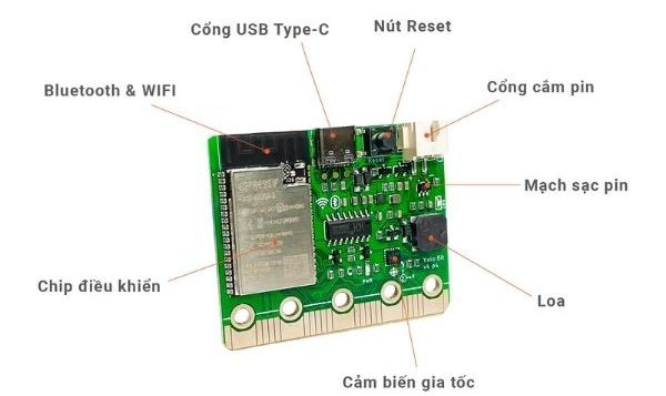 Kit học lập trình IoT và AI - Yolo:Bit