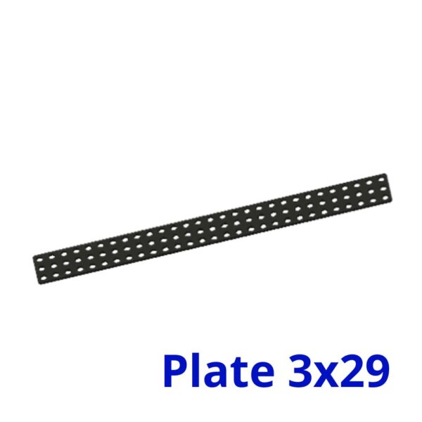 Thanh lắp ráp Beam plate 3x29 dùng làm giá đỡ, tấm chắn