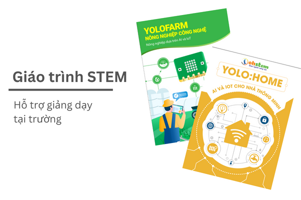 Giáo trình STEM của bộ kit học AI và IoT - AIoT Kit