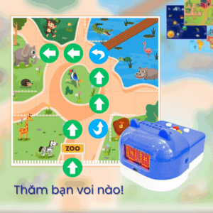 Robot giáo dục mầm non Rio - Lập trình tương tác
