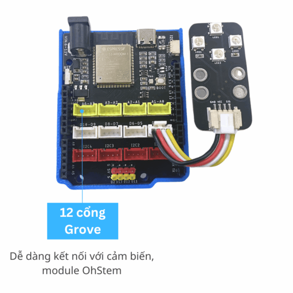 Mạch Yolo UNO hỗ trợ cổng cắm Grove