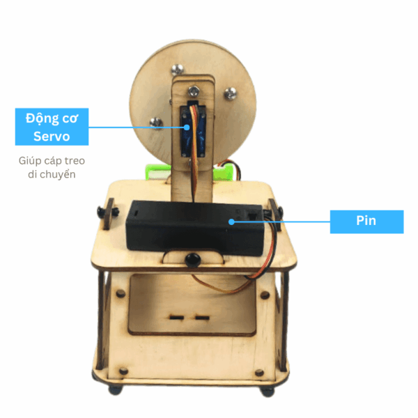 Bộ dụng cụ học STEM cáp treo
