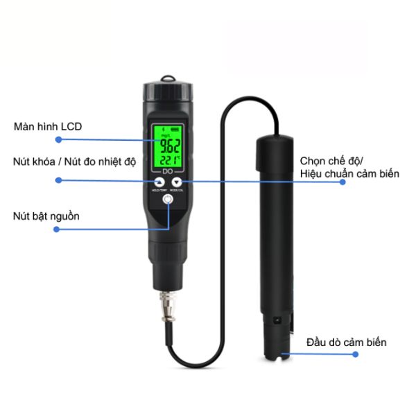 Cảm biến Oxy hòa tan