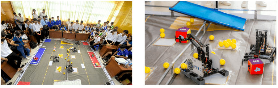 Robot ORC K3 tại OhStem trong các cuộc thi Robocon