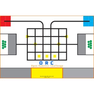 Sa bàn thi đấu ORC Online in Hiflex (chất liệu PVC) dùng cho bảng Junior
