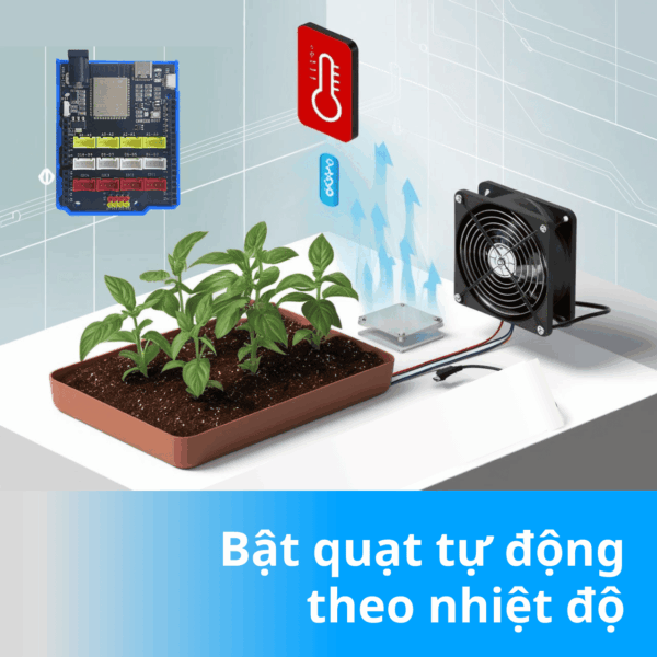 Bộ kit STEM chủ đề Nông nghiệp nhà kính