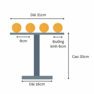 Đài chứa nông sản giá trị cao – Phụ kiện sân ORC Master 2026