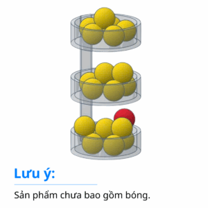 Khay chứa nông sản 3 tầng đường kính 20cm – Phụ kiện ORC Explorer